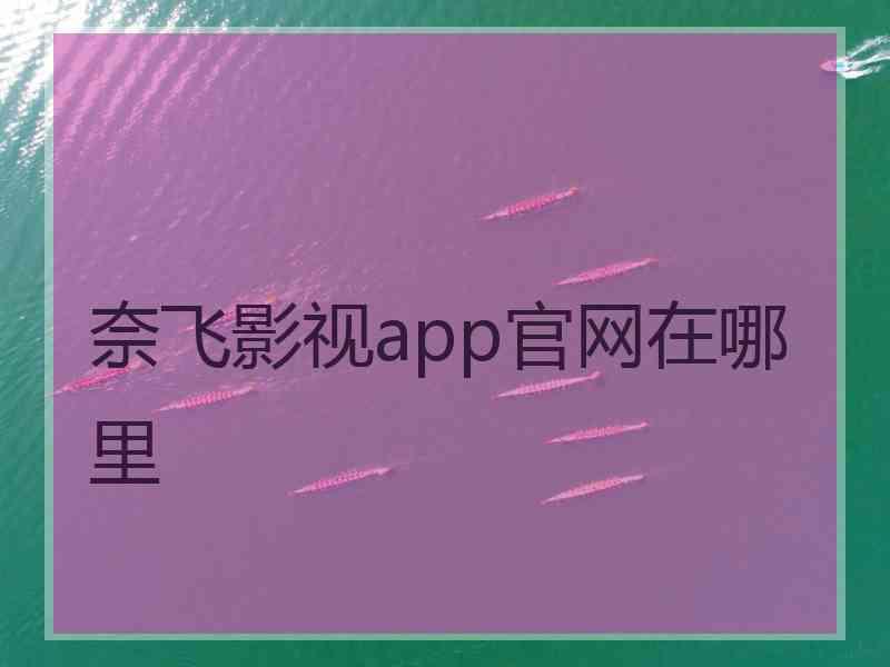 奈飞影视app官网在哪里